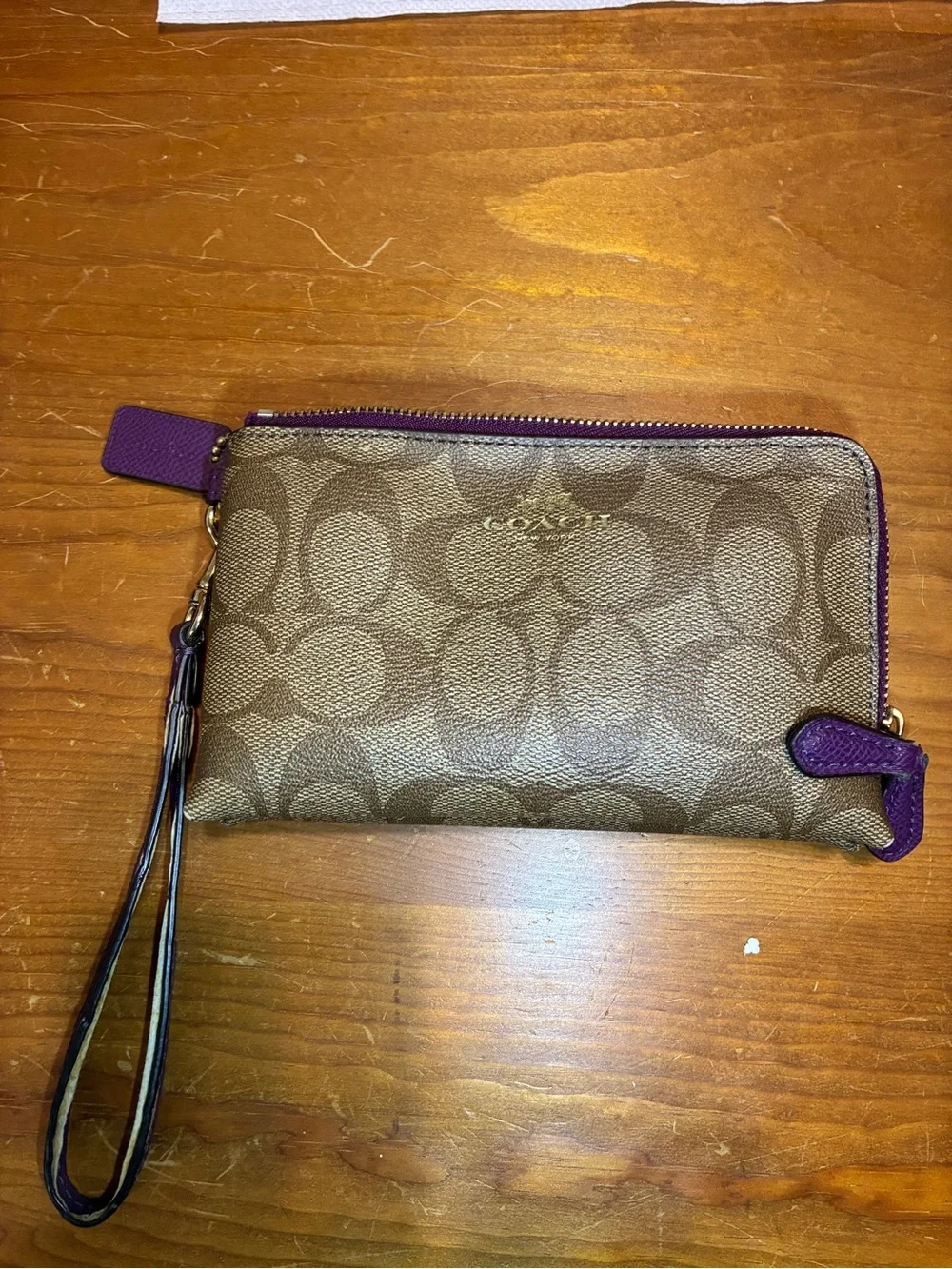 Coach signature monogram